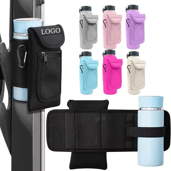 Magnetic Fitness Water Bottle Holder Pouch