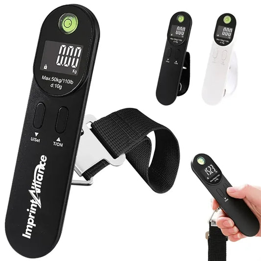 Portable Digital Luggage Scale with LCD Display and Strap