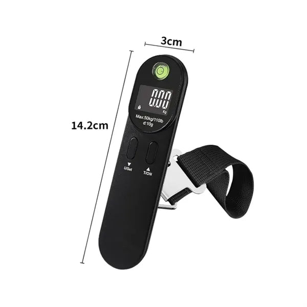 Portable Digital Luggage Scale with LCD Display and Strap