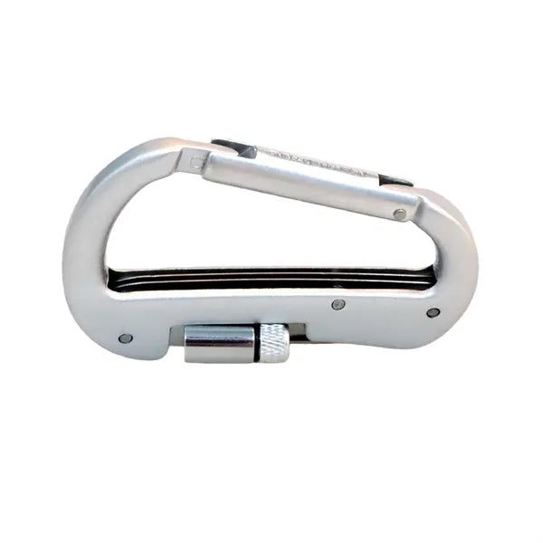 Carabiner Multi-Tool With Folding Knife
