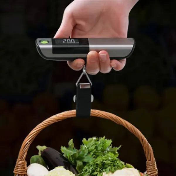 50kg Digital Luggage Scale with Level & Tape Measure
