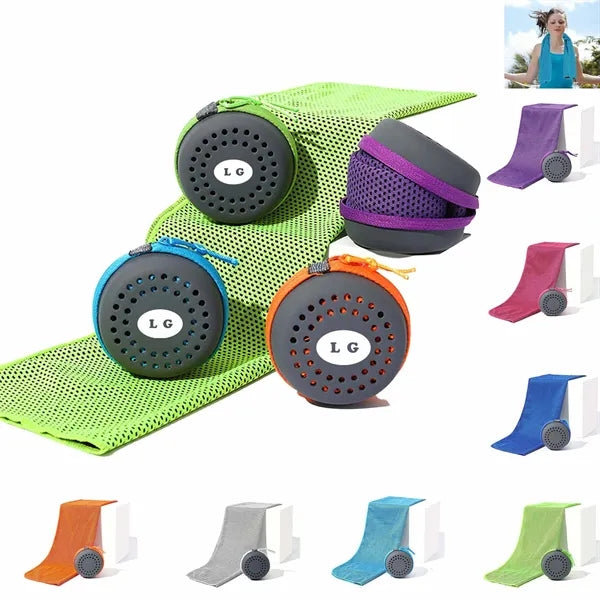 Portable Cooling Quick-Dry Sports Towel With Case