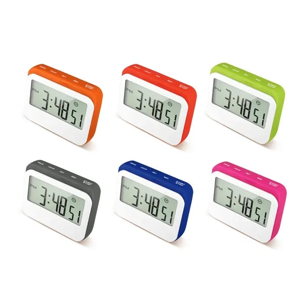 Multifunction Digital Timer with Large LCD Display