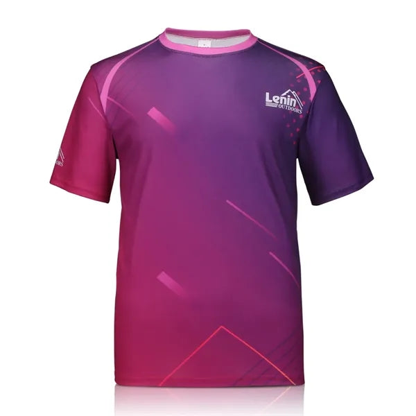 Unisex Quick Drying Full Color Dye Sublimation T-Shirt