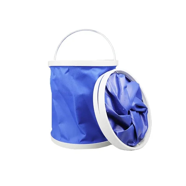 2.5 Gallon Capacity Collapsible Oxford Bucket with Zippered
