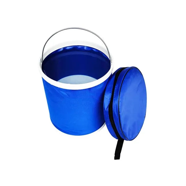 2.5 Gallon Capacity Collapsible Oxford Bucket with Zippered