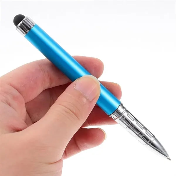 Badge Clip Stylus Gel Pen