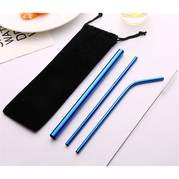 4 Pcs Stainless Steel Straw