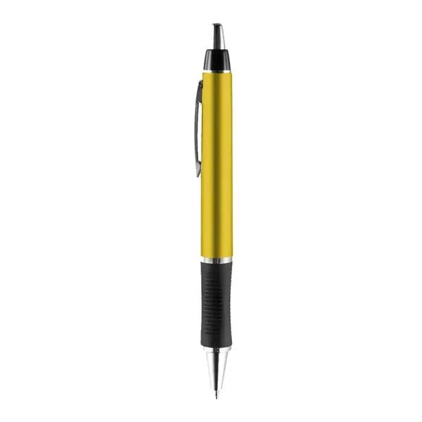 Union Printed - Braxton Rubber Grip Click Pen