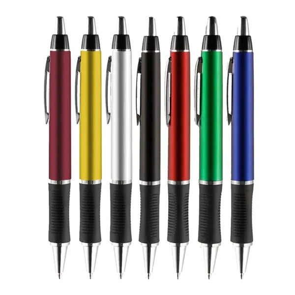 Union Printed - Braxton Rubber Grip Click Pen