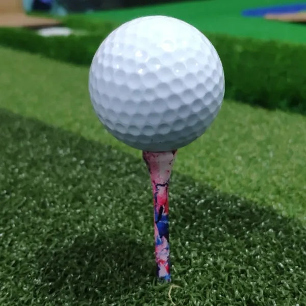 Standard 2-3/4" Natural Hardwood Golf Tees For Tournaments