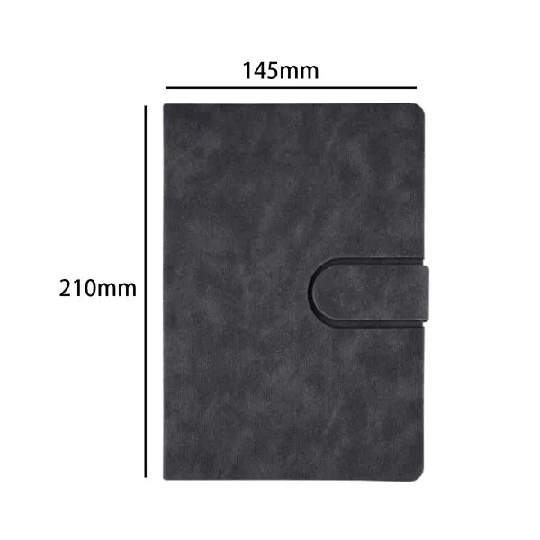 PU Leather Notebook with Magnetic Strap and Custom Logo