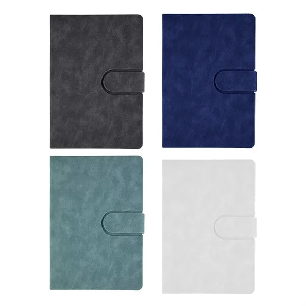 PU Leather Notebook with Magnetic Strap and Custom Logo
