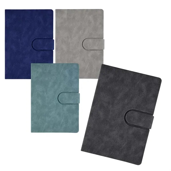 PU Leather Notebook with Magnetic Strap and Custom Logo