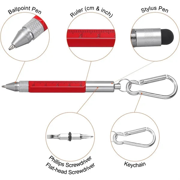 6 in 1 Multitool Tech Tool Pen