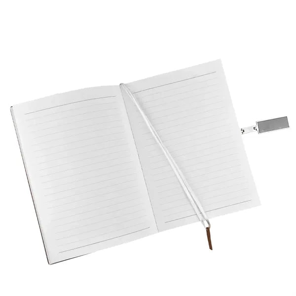 Washed Linen Texture Fabric Notebook with Custom Logo