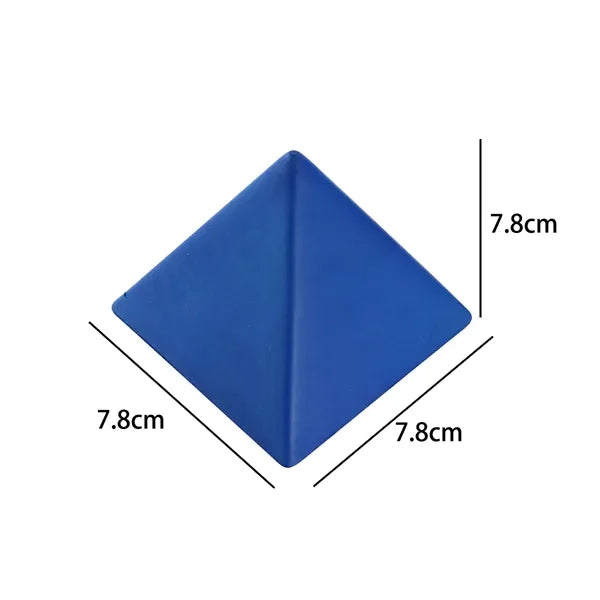 Pyramid Shaped PU Foam Stress Reliever Squeeze Toy