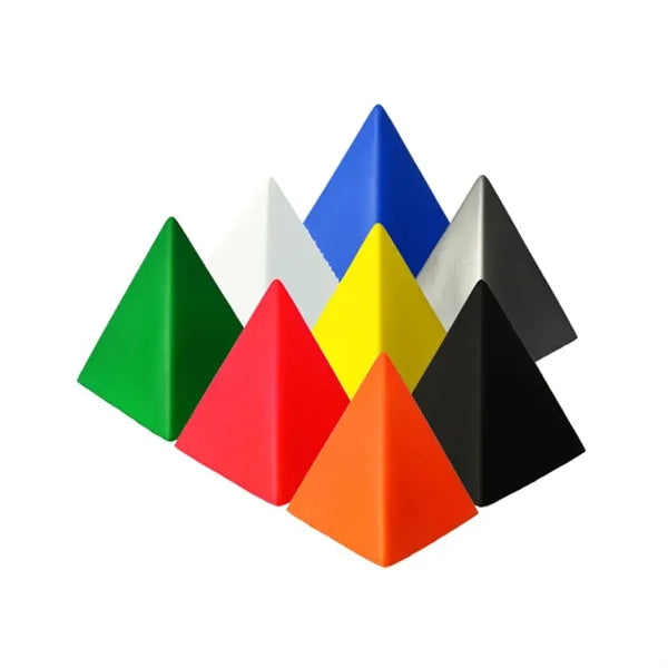 Pyramid Shaped PU Foam Stress Reliever Squeeze Toy