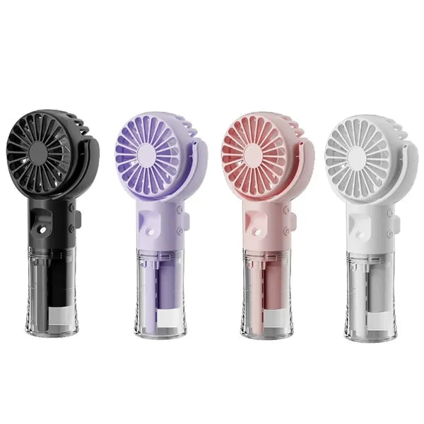 Portable Misting Fan Rechargeable Handheld Mini Spray