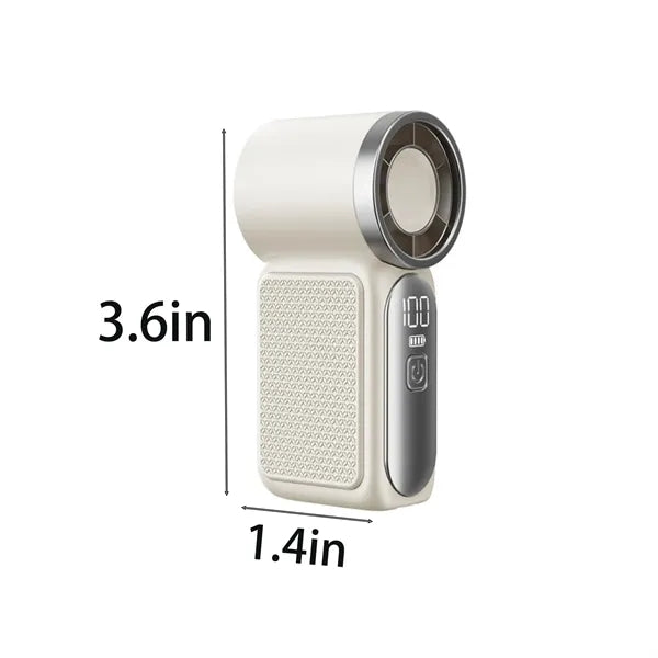 Turbo Handheld Fan Rechargeable Mini Powerful