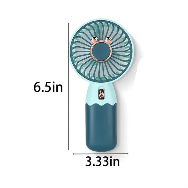 Mini Portable Handheld Fan Rechargeable