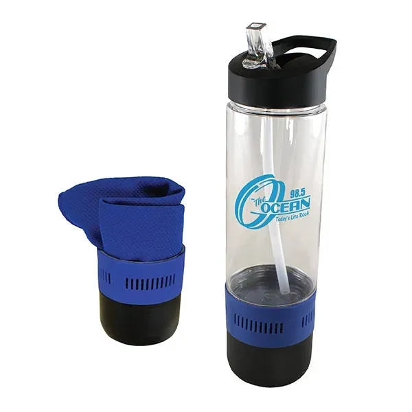 17 oz. Co-Poly Bottle with Cooling Towel