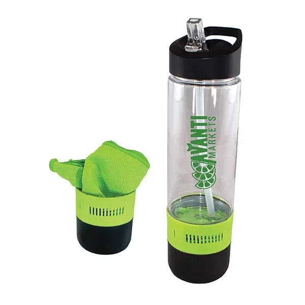 17 oz. Co-Poly Bottle with Cooling Towel