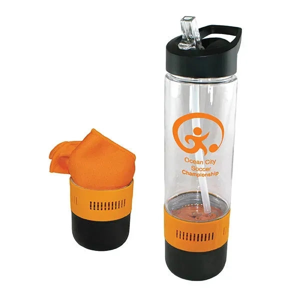 17 oz. Co-Poly Bottle with Cooling Towel