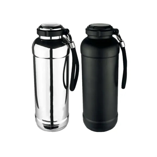 21 oz. Stainless Steel Vacuum Insulated Bottle with Strap