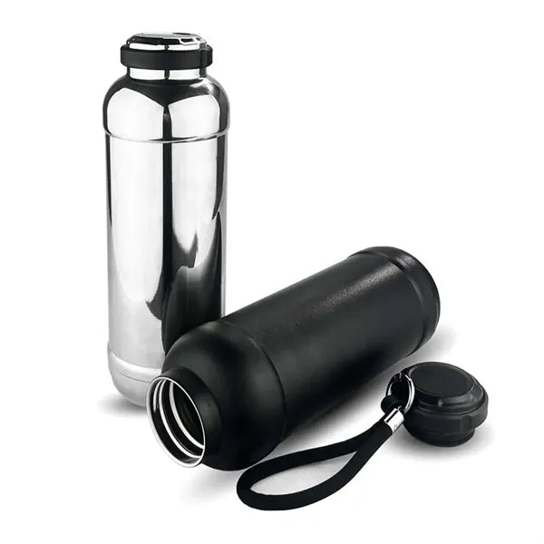 21 oz. Stainless Steel Vacuum Insulated Bottle with Strap