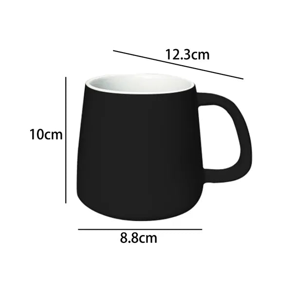 11 oz. Ceramic Mug with Modern Rounded Design