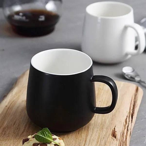 11 oz. Ceramic Mug with Modern Rounded Design