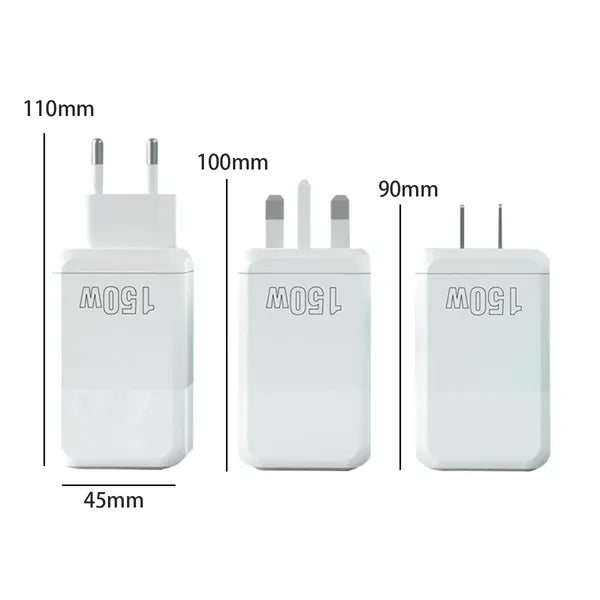 High-Speed Multi-Port Wall Charger for Quick Device Charging