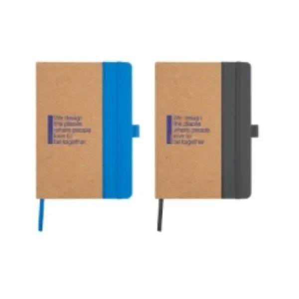 Hickory Cork & Recycled PU Notebook