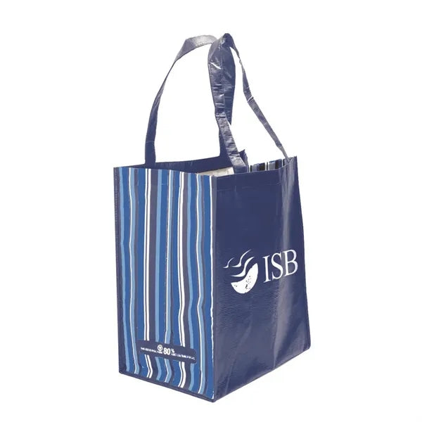 RPET Striped Tote Bag