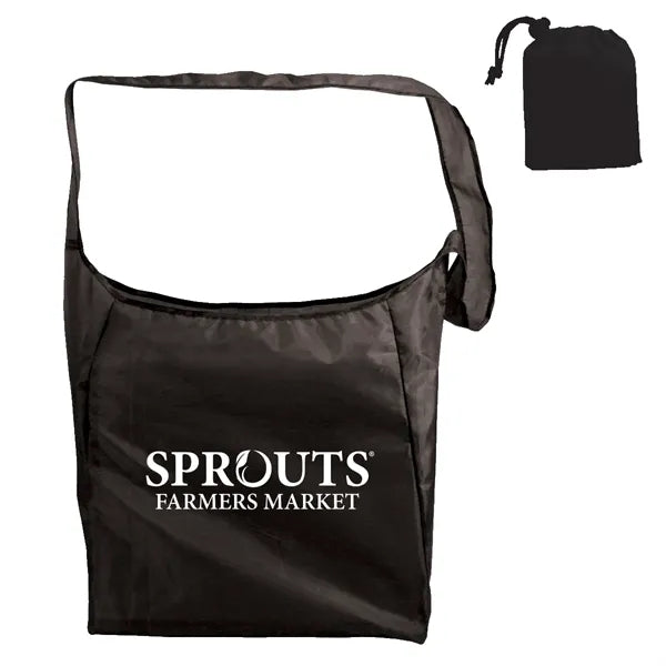 RPET Fold-Away Sling Bag