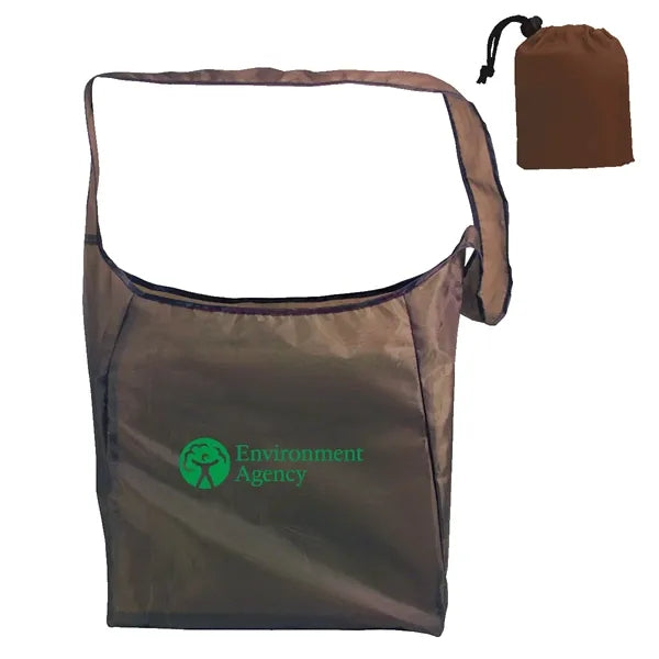 RPET Fold-Away Sling Bag