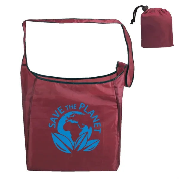 RPET Fold-Away Sling Bag