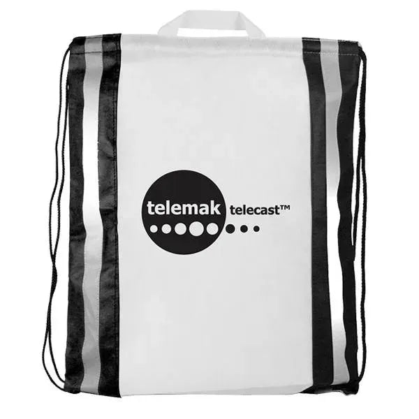 NW Reflective Drawstring Backpack