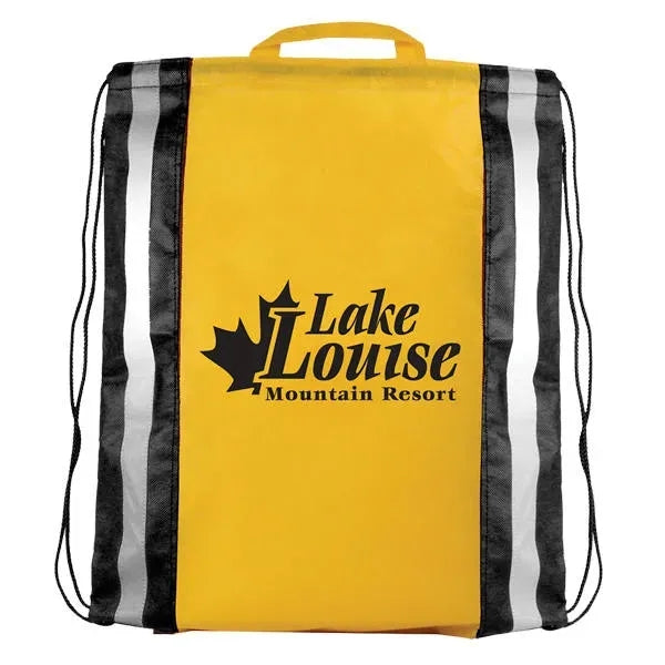 NW Reflective Drawstring Backpack