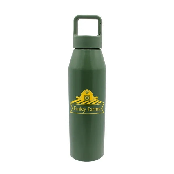 25 oz. Recycled Aluminum Bottle with Carabiner Lid