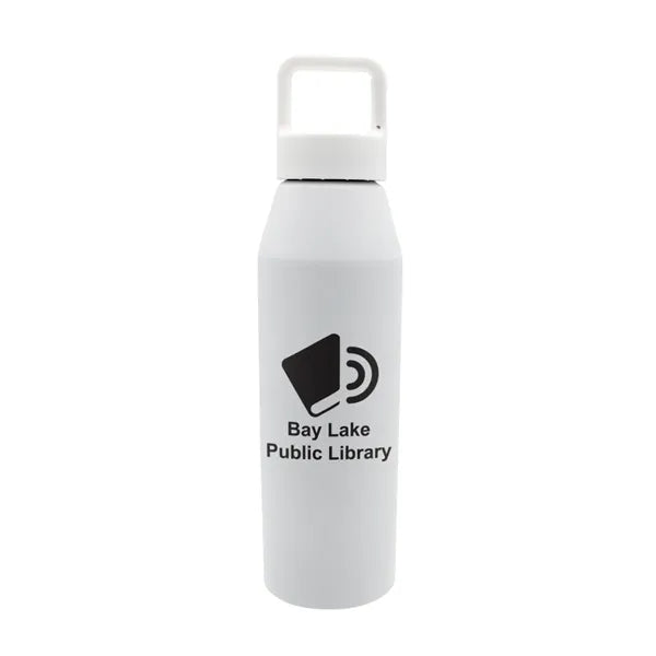 25 oz. Recycled Aluminum Bottle with Carabiner Lid