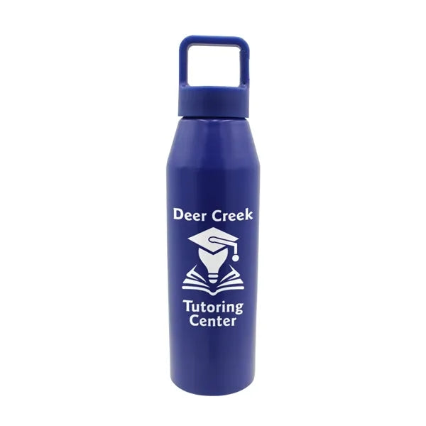 25 oz. Recycled Aluminum Bottle with Carabiner Lid