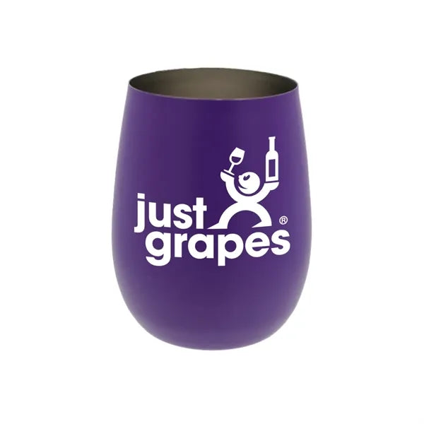 12 oz. Recycled Stainless Wine Glass
