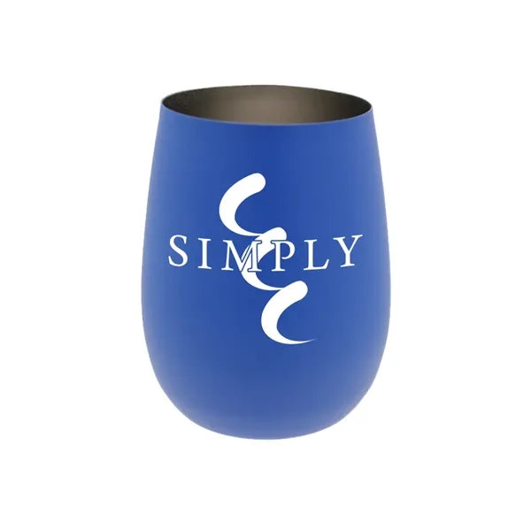 12 oz. Recycled Stainless Wine Glass