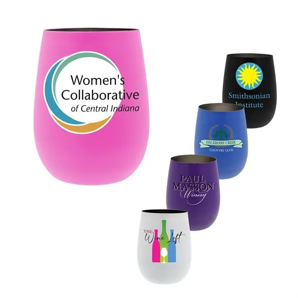 12 oz. Recycled Stainless Wine Glass