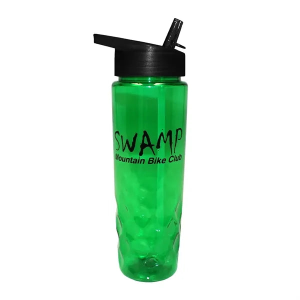 24 oz. Poly-Saver PET Bottle with Straw Cap