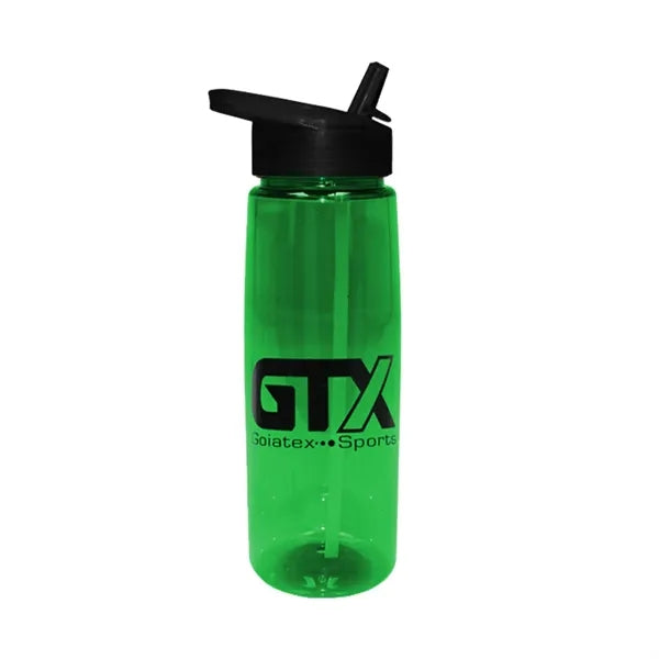 30 oz. Poly-Saver PET Bottle with Straw Cap