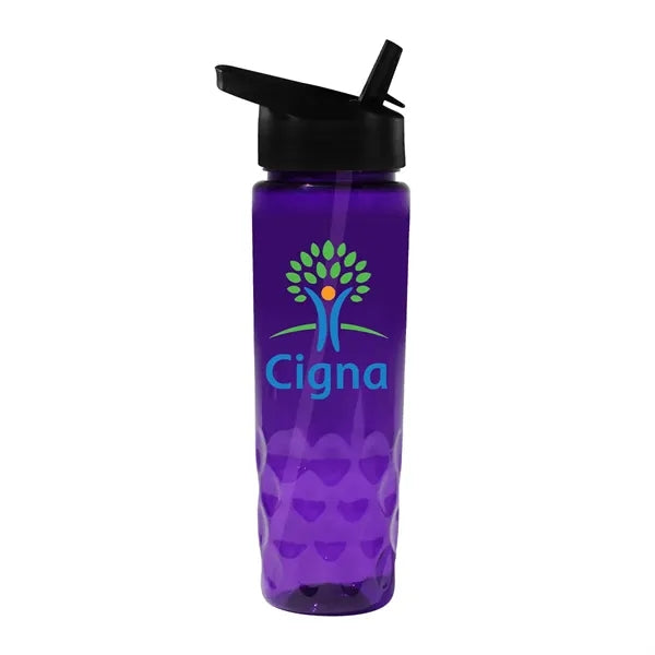 24 oz. Poly-Saver PET Bottle with Straw Cap, Full Color Digi