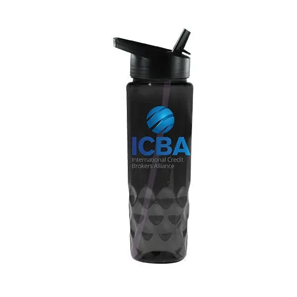 24 oz. Poly-Saver PET Bottle with Straw Cap, Full Color Digi